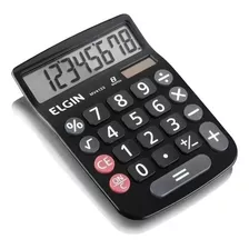 Calculadora De Mesa 8 Dígitos Preta Mv4133 Elgin Cor Preto