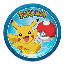 Artículos Para Fiestas Pokémon De American Greetings, Platos