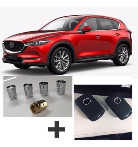 Birlos De Seguridad + Funda De Llave Mazda Cx5 2021 Foto 2