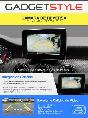 Mercedes Camara De Reversa Gla 200 Mercedes Benz 2018 Hd Foto 3