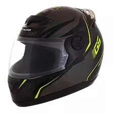 Casco Moto Evolution G6 788 Factory Neg/gris/ama T 56