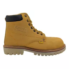 Botas Trabajo Hombre Nobuck-miel Casquillo Piel Pma 136