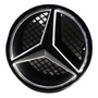 Luz Led Con Logotipo 4d Para Mercedes Benz, Dimetro 18,5 Cm