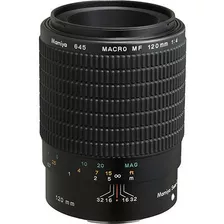 Mamiya Macro 120mm F/4 Manual Focus D Lens For The 645 Afd