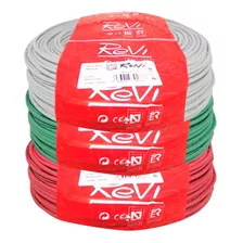 Pack 3 Rollos Cable Alambre Nya 1.5mm H07v-u R-100mts Sec