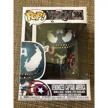 Figura De Acción Capitán América Venomized De Funko Pop!