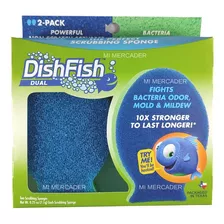 Esponja Lavaplatos Multiusos Dishfish Dual Scrubber 2 Uni