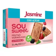Biscoito Sou Sweet Frutas Vermelhas Zero Jasmine 90g