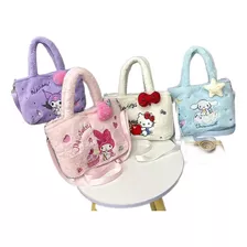 Bolso De Felpa Peludo Hello Kitty Y Sus Amigos Sanrio