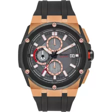 Relógio Orient Masculino Solartech Cronógrafo Mtspc016 Rose Cor Da Correia Preto Cor Do Bisel Preto Cor Do Fundo Grafite