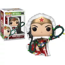 Funko Pop Muher Maravilha Holiday Wonder Woman 354 Dc Heroes