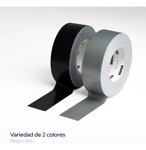 Cinta Multiproposito Bremen Alta Adherencia Refor 48mm X 54m Gris Gris - 8837