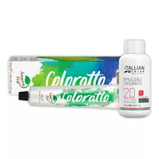 Kit Coloração Coloratto - Tinta S/ Amônia + Emulsão 100ml