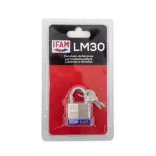 Candado Ifam Seguridad Acero Endurecido Lm30 Mm