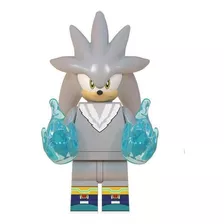 Silver Sonic Filme Game Coleção Blocos Montar