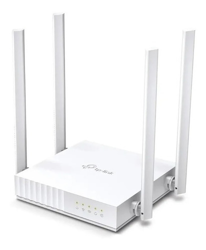 Router Tp-link Ac750 Archer C24 Dual Band 4 Antenas Color Blanco