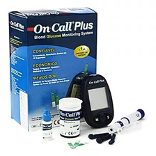 Glucometro On Call Plus Usa 10 Tiras, 10 Lancetas