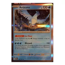 Articuno 144/165 151 Scarlet & Violet Carta Pokemon Tcg