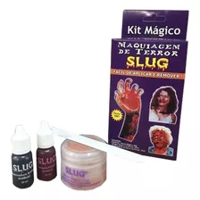 Kit Maquiagem De Terror Slug Halloween