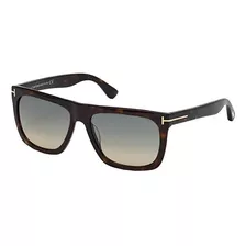 Tom Ford Ft0513 Morgan Square Gafas De Sol, Havana Oscuro,