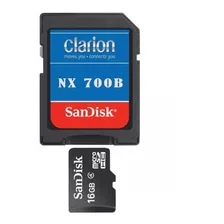 Atualização Gps Clarion Nx700b L200 Triton Outlander+brinde 