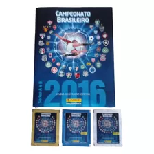 Álbum Do Campeonato Brasileiro 2016 Completo + 3 Pacotinhos