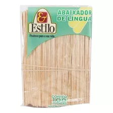 Palito Abaixador De Lingua / Espatula Depilação Estilo 100un