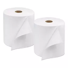 Toalla De Papel Blanca Texturizada 200 Mts X2 Rollos Cocina