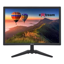 Monitor Extream 19 , Led, Hd, 5ms, Hdmi, Vga, Vesa Cor Preto 110v/220v