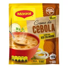 Sopa Creme Instantânea Maggi Creme Cebola Em Pacote 68 G