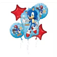 Bouquet De Globos Sonic