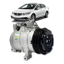 Compressor Ar 12v Honda Civic 1.8 16v Sohc L4 2012 2013 2014