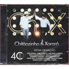 Chitãozinho & Xororó - Nova Geração (cd/lacrado De Fábrica) Versão Do Álbum Estandar