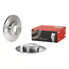 Kit Discos De Freno Solidos Brembo Para Fiat Uno 2010+