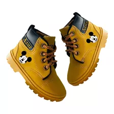 Bota Botinha Coturno Personagem Baby Infantil