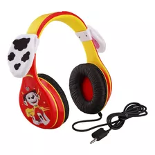 Paw Patrol Marshall Auriculares Para Niños, Diadema Ajustabl