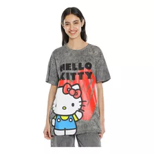 Playera Oversize Hello Kitty C&a De Mujer