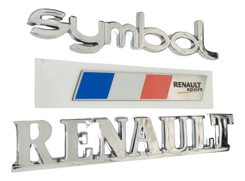 Emblemas Renault Symbol Y Plaqueta Renault Sport, Bal Foto 4