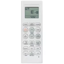 Controle Remoto Para Ar Condicionado Wlw-7433 Quente E Frio