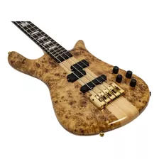 Bajo 4 Cuerdas Activo Spector Euro4lx Poplar Burl Gloss C/ 