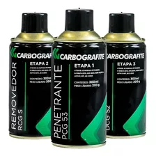 Kit Revelador De Trinca De Solda Carbografite Etapa 1, 2 E 3