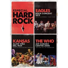 Dvd Hard Rock - Shows Ao Vivo Com The Who, Eagles E Kansas