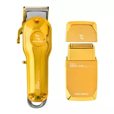 Máquina De Corte Force Brave + Acabamento Shave Zero Gold Mq