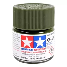 Tinta Acrílica Mini Xf-58 Verde Oliva (10 Ml) - Tamiya 81758