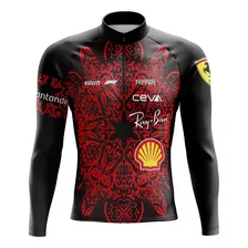 Blusa Camisa Mtb Para Ciclista Masculina Ciclismo Caloi Bike