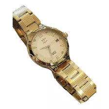 Relógio Feminino Vip Dourado Ma1403-2