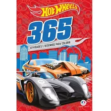 Livro 365 Atividades E Desenhos Para Colorir Hotwheels Ciranda Cultural