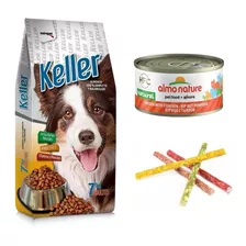 Alimento Keller 22 Kilos Perro Adulto+ Regalo A Elegir