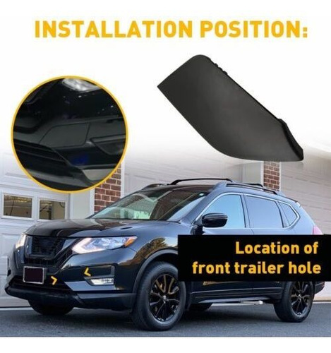 For 2017-2020 Nissan Rogue Front Bumper Tow Hook Cover Du Mb Foto 7