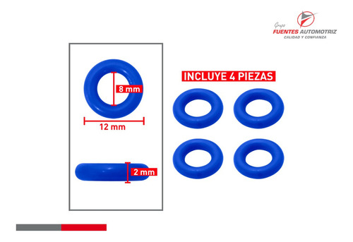 Kit Para Inyector Eagle Talon 2.0 1991 1992 1993 1994 4jgos Foto 3